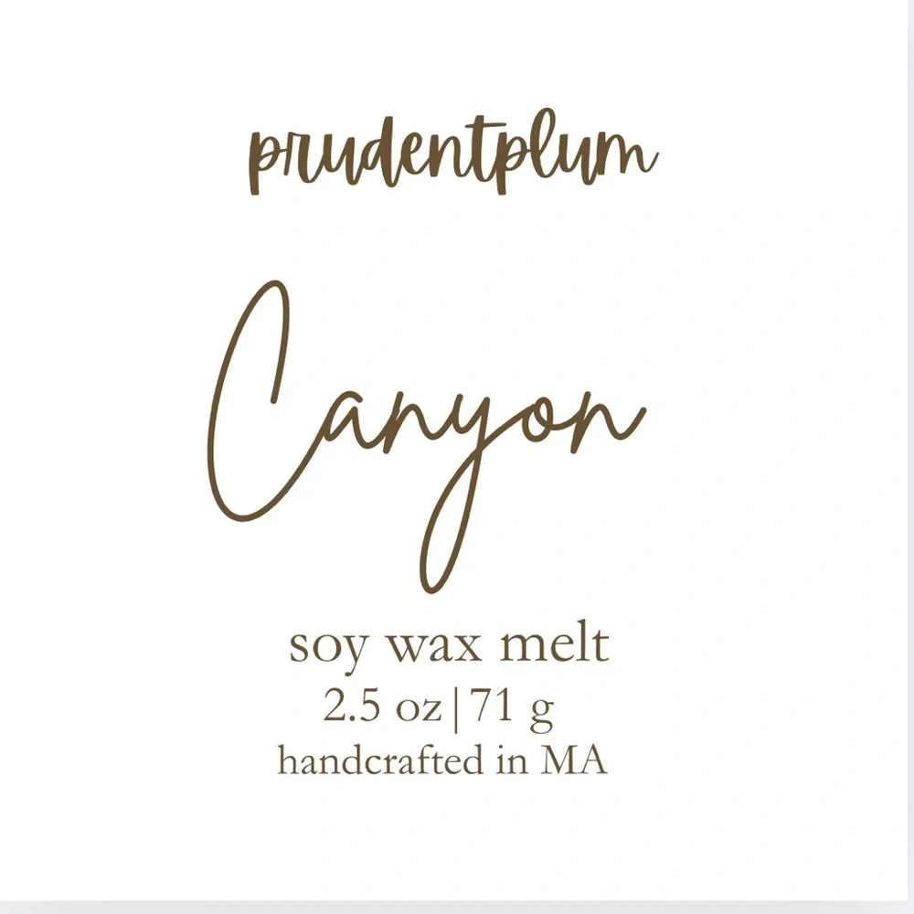 Canyon Soy Wax Melt 2.5 oz | Melts For Wax Warmer Clamshell